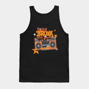 Bronx Hip Hop Roots - Groove to the Beat with this ghettoblaster Tank Top